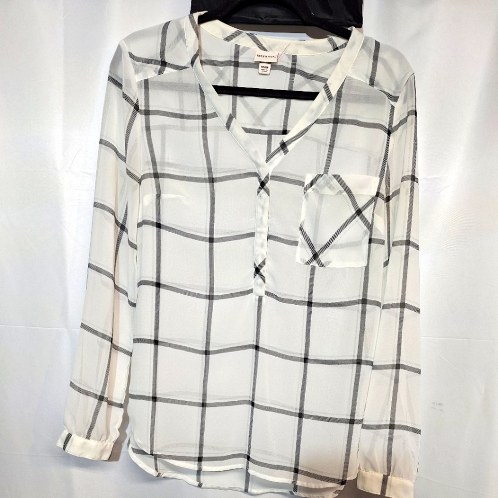 MERONA MEDIUM BLOUSE - Picture 1 of 9